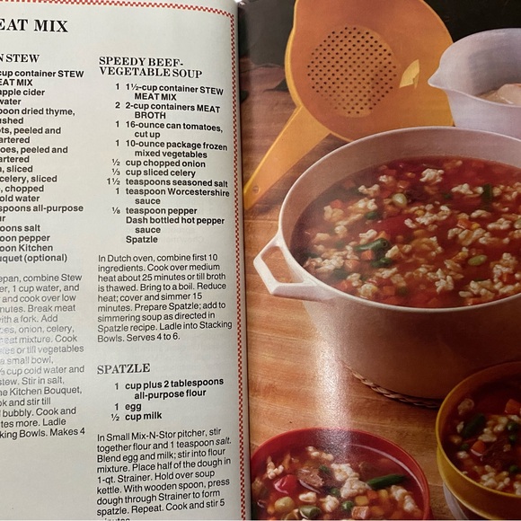 1981 Tupperware Cookbook - Picture 6 of 6